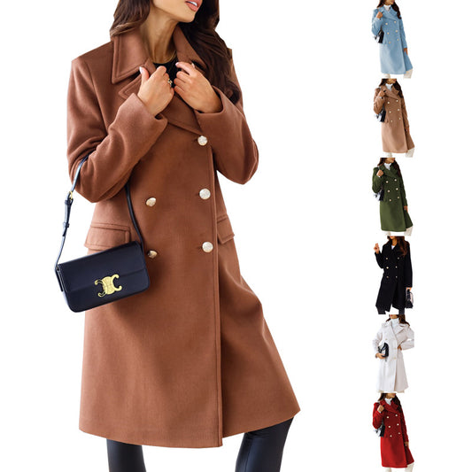Womens Wool Coat - ART42