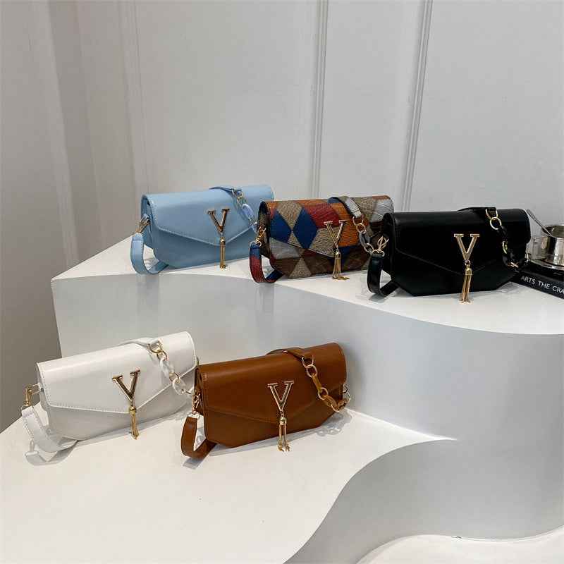 Women's Shoulder Bag - Stylish Square