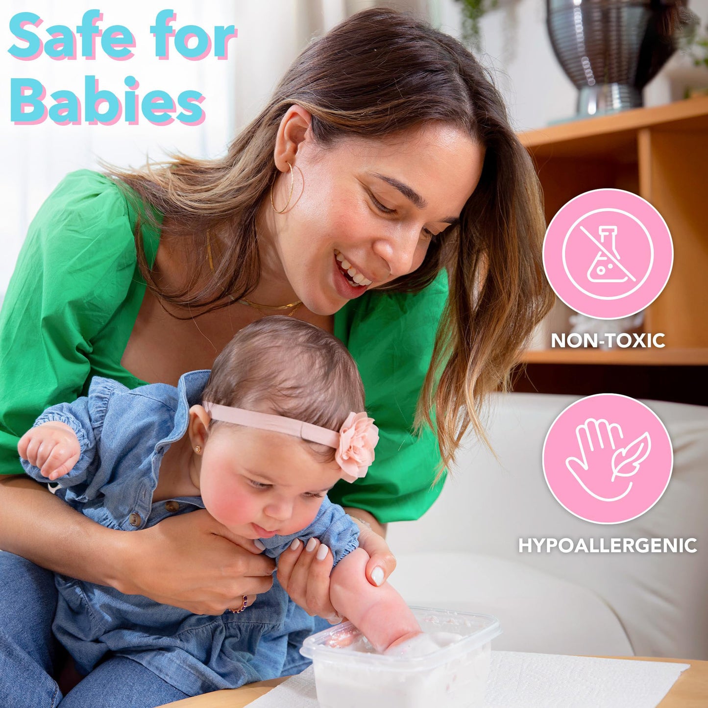 Baby hands and feet model casting kit