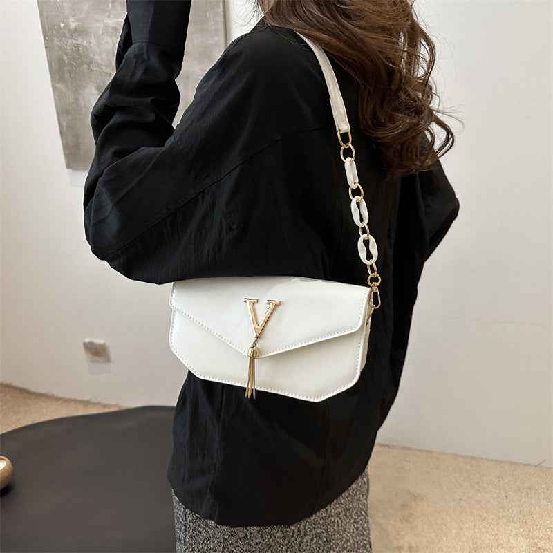 Women's Shoulder Bag - Stylish Square
