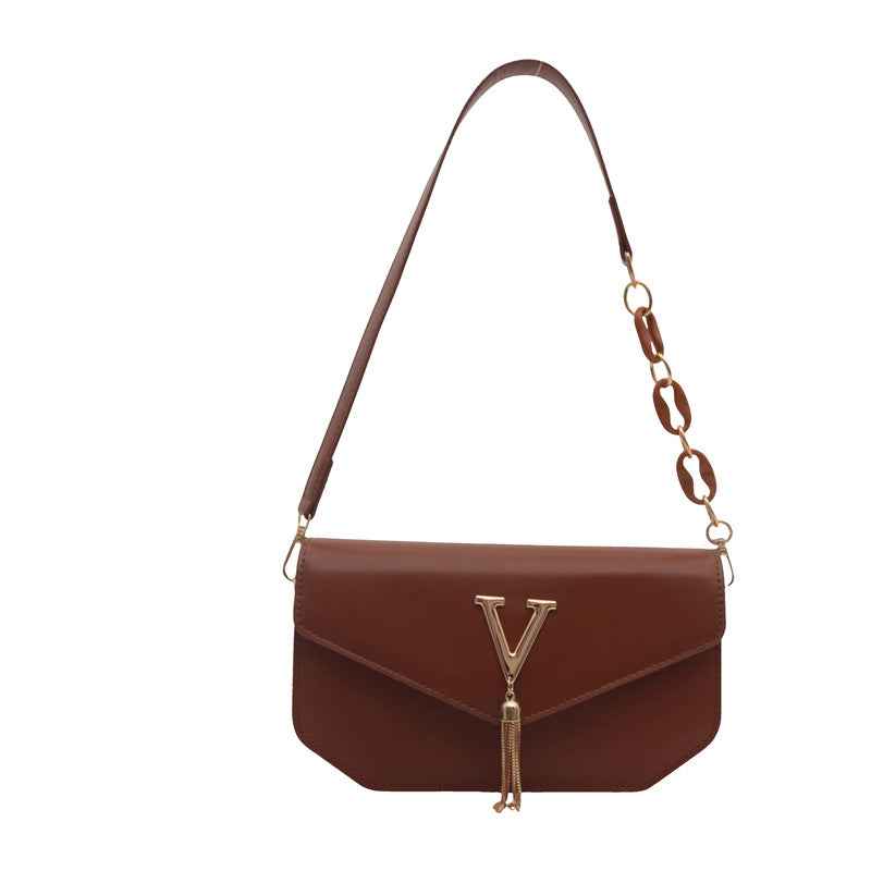 Women's Shoulder Bag - Stylish Square